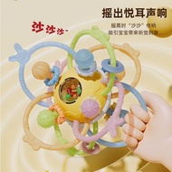 Manhattan Baby Clutching Ball Teether Rattle Ball Baby Silicone Chewable Molar Stick 0-1 Years Old S