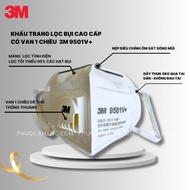 KHẨU TRANG BẢO VỆ HÔ HẤP 9501V+ KN95 250 cái/ 1 thùng