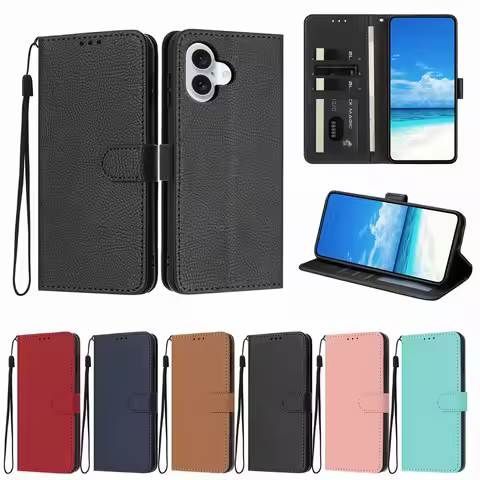 Lychee Grain Case For Huawei Nova 8i 5T 9 P Smart 2021 2020 Z Y7A Y6P Y5P Y5 Y6 2018 Y7 Prime 2019 C