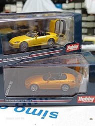 2架 1/64 hobby Japan Honda S2000 diecast 1:64