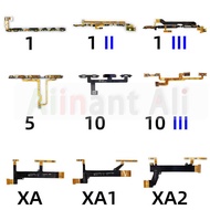 Original on off Volume Buttons Side Key Power Flex Cable For Sony Xperia X XA XA1 XA2 1 5 10 II III 2 3 Plus Ultra Compact