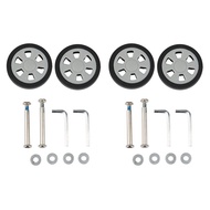 Aircraft Luggage Replacement Mute Wheels Wear-Resistant Parts Repair PU 55X12mm 2/4/6/8/10/16/20/40p