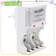 SHOUOUI Battery Charger, Electronic Devices Rechargeable Universal Charger, Durable AA/AAA 9v Bivolt