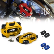 for Sym GPX DRONE150 Motorcycle CNC Aluminum Brake Fuel Cap Cylinder Cover Master Cover 2 pieces