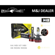 AMERICA SOUND 55W 6000K LED HEADLIGHTS - H4/H19,H7/H18,H11,9005/9006 ORI