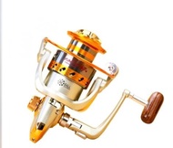 REEL PANCING YUMOSHI EF 8000 SPOOL METAL WARNA GOLD 12BB - PUSAT PANCING IKAN