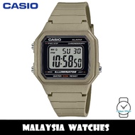 (100% Original) Casio W-217H-5A Quartz Digital Resin Case & Strap Men's Watch W217H W217H-5A W-217H-