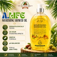 A.Life Nourishing Shower Oil 24-Hour Moisturization (250mL)