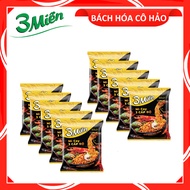 COMBO 10 GÓI MÌ CAY 3 CẤP ĐỘ 3 MIỀN GOLD