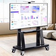 2/3 Layers Tv Stand Universal 32-85 Inch Mobile TV Stand with 360° Wheel 电视架