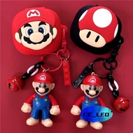 For Anker Soundcore Sport X20 Case Cartoon Mario Keychain Lanyard Cute Finger Ring Lanyard Suitable 