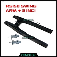 RS150 RSX150 SWING ARM + 2 INCI INCHI STANDARD CUTTING