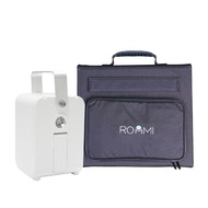 【Roommi】小電寶27000mAh u0026 120W太陽能板套組 純色白