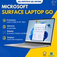 MICROSOFT Surface Laptop Go Intel Core i5 10th Gen 12.4" Touchscreen 16GB RAM Windows 11