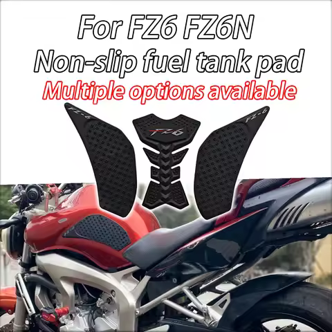 For Yamaha FZ6 FZ6N FZ6-N FZ6S FZ6-S Motorcycle Anti-Slip Stickers Tank Pad Side Stickers Knee Prote