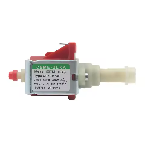 ULKA AC230V Original Authentic Coffee Machine Water Solenoid Pump Washing Machine EP4FM/SP 48W Elect