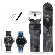 20/22/24/26mm Waterproof Silicone Sport Band for DZ4290 DZ7395 DZ4344- Breathable Street Fashion Wat