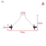 🍬XC 1ชุดโฟมมือโยนเครื่องร่อน Landing Gear Kit พร้อมอุปกรณ์เครื่องบินล้อ