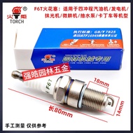 B. b. Torch Brand F6T Universal Spark Plug Suitable for Four-Stroke Gasoline Engine/Polishing Machin