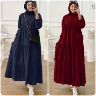 [Ready Stock KL] Mesra Muslimah Jubah Midi Jumbo | Fesyen Terkini Wanita Muslimah & Ibu | Selesa & S