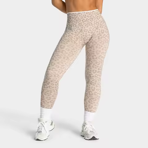 Women's Leopard Print Yoga Top & Bottoms Separate: Racerback Sports Bra, High Waisted Leggings, Shor