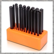 (BIGY) 28-Piece Transfer Punch Set 3/32 Inch - 1/2 Inch Heat Treated Alloy Steel Forging