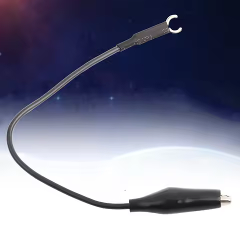 4Pcs Oscilloscope Probe Ground Wire Cable with Clip Oscilloscope Accessories Oscilloscope Probe Grou