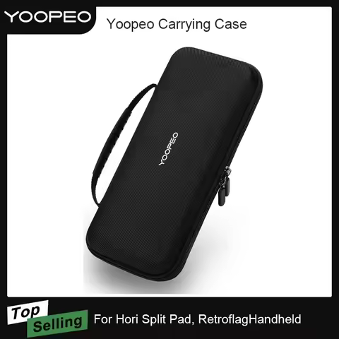 YOOPEO Portable Carrying Case with 10 Game Card Slots Storage Bag for Hori Split Pad Controller Retr