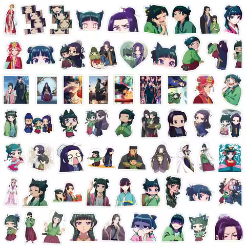 10/30/60/120pcs The Apothecary Diaries Anime Stickers Maomao Cartoon Sticker Decoration Luggage Phon