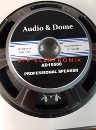 BEST SPEAKER COMPONENT AUDIO DOME AD 15500 / AD15500 15 INCH COIL 3