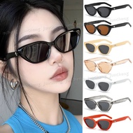Korean Fashion Cat-eye Sunglasses For Women Men Triangle Simple High-grade Texture Square Face Tempe