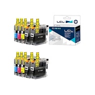 Compatible Inks for LCL Brother LC113-4PK LC113 LC113BK LC113C LC113M LC113Y (10 Pack 4 Black 2 Cyan 2 Magenta 2 Yellow)