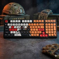 Custom PBT Pudding Keycaps, CS2/CSGO Theme, Translucent Backlit, for Mechanical Keyboards (Keycaps O