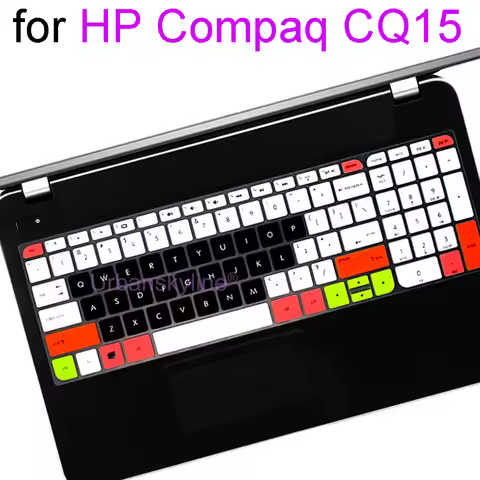 Keyboard Cover for HP Compaq CQ15 S101TU S102TX S001TX S002TX Laptop Notebook Silicone Skin Case Acc