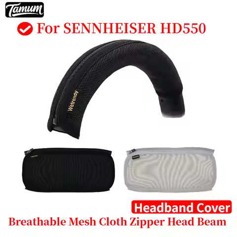 Comfortable Headband Cushion Replacement For SENNHEISER HD550 Headphones Head Beam Sleeve Cover