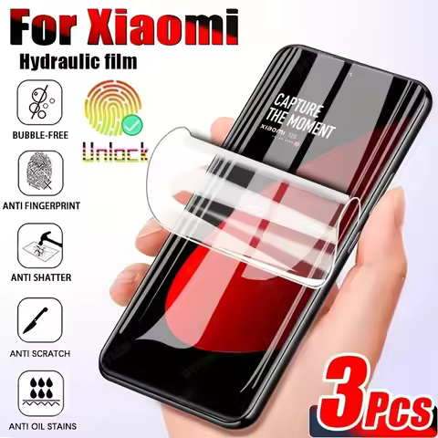 3Pcs Soft Hydrogel Film For Xiaomi Redmi Note 14 13 Pro Plus Screen Protector For Redmi note 10 11 1