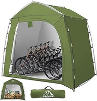 Bike Storage 7.3 x 5ft, Outside Storage Waterproof Oxford Fabric for 4 Bikes, Bike Shed, Garden Shed