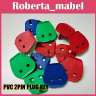 13A Safety Switch Socket Plug Key 2 Pin To 3 Pin Converter
