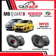 MB QUART Speaker Myvi Plug and Play Speaker PNP Front Rear Door 6 inch Speaker PERODUA Myvi 2005-201