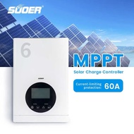 SUOER Solar Charge Controller โซล่าร์ชาร์จเจอร์ MPPT 60A/100A