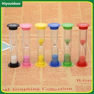 6pcs 30s/1min/2min/3min/4min/5min Hourglass Kids Toys Gift Sand Clock Timer