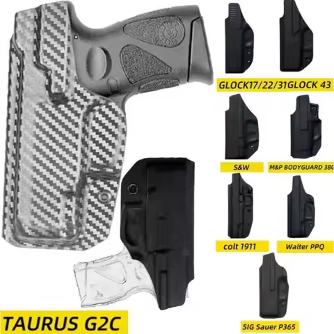 Tactical IWB Pistol Holster For Taurus G2c TH9 S&W G/lock Sig P365 Colt 1911 S/ig PPQ TH9 CZ p07 Hid