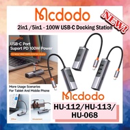 Mcdodo HU-1120 HU-1130 HU-0680 PD 100W USB-C Docking Station HDTV Converter LAN Converter 8K HDTV Ty