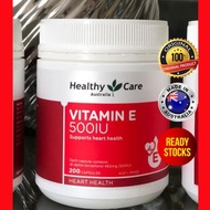 Healthy Care Vitamin E 500 iu 500iu