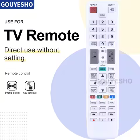 New Remote Control for Samsung LCD TV BN59-01081A 01069A UE22C4010PW A59-00466A T22A550 T19A350 T20A