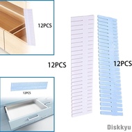 [Diskkyu] Drawer Divider Office Divider Easy to Use Non Slip Organizer for Kitchen Drawer Apartment Closet Tools