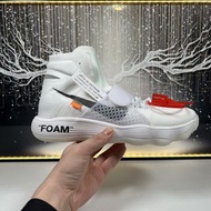 📸現拍 Nike React Hyperdunk HD 2017 Flyknit x OW Off-White Virgil The Ten 白色  Size：40 40.5 41 42 42.5 43 44 44.5 45 46