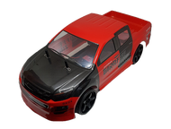 รถบังคบวิทยุ กระบะซิ่ง สุดแนว มีไฟที่ซุ้มล้อ 4WD แบตฯ ลิโพ 7.4V วิทยุ 2.4G มีล้อให้ 2 ชุด (ดริฟท์+เร