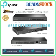 Tp LINK SX3008F JetStream 8 Port 10GE SFP+ L2+ Managed Switch
