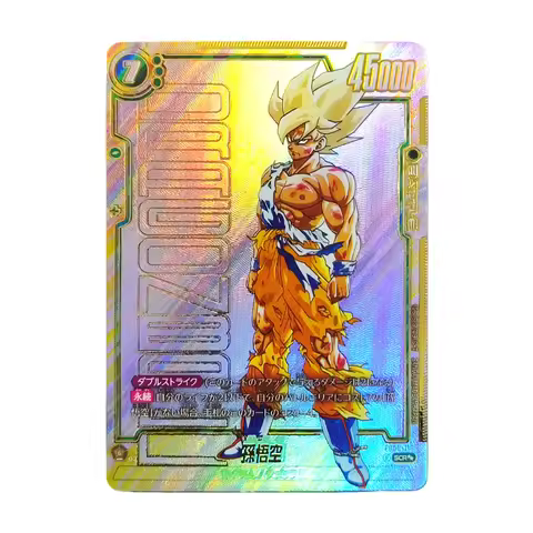 DIY Dragon Ball Fusion World Son Goku (SP Alt Art) FB05-119 FP-001 SCR Manga Booster Japanese TCG Co